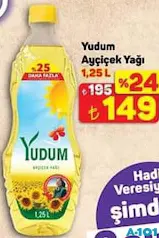 YUDUM AYÇİÇEK YAĞI 1,25 L fiyat ve kampanya bilgisi